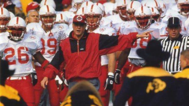 Tom Osborne scared of Ralphie at Folsom Field